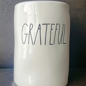 NWT Rae Dunn Grateful Candle